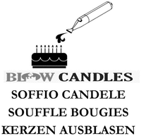 BLOW CANDLES SOFFIO CANDELE SOUFFLE BOUGIES KERZEN AUSBLASEN