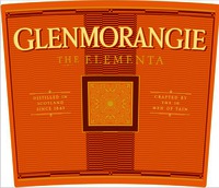 GLENMORANGIE THE ELEMENTA DISTILLED IN SCOTLAND SINCE 1843 CRAFTED BY THE 16 MEN OF TAIN