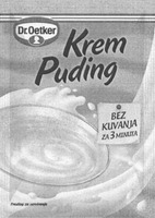 Dr.Oetker Krem Puding BEZ KUVANJA ZA 3 MINUTA