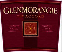 GLENMORANGIE THE ACCORD DISTILLED IN SCOTLAND SINCE 1843 CRAFTED BY THE 16 MEN OF TAIN