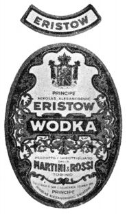 ERISTOW WODKA MARTINI & ROSSI