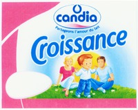 candia Croissance Partageons l'amour du lait