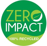 ZERO IMPACT 100% RECYCLED