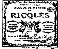 ALCOOL DE MENTHE DE RICQLÈS