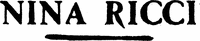NINA RICCI