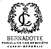 CL BERNADOTTE PORCELAINE FINE DE BOHÊME CZECH REPUBLIC