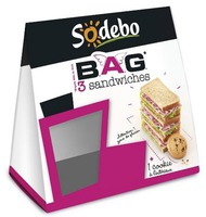 Sodebo B.A.G. 3 sandwiches