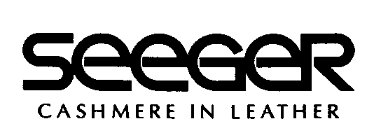 SeeGeR CASHMERE IN LEATHER
