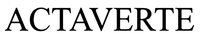 ACTAVERTE
