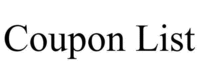Coupon List