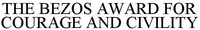 THE BEZOS AWARD FOR COURAGE AND CIVILITY