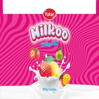 Milkoo Fruity MIX Milky Candies Yakar