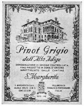 Pinot Grigio dell'Alto Adige S. Margherita