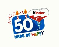 Kinder 50 MADE OF HAPPY