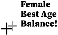 + Female Best Age Balance !