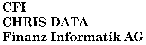 CFI CHRIS DATA Finanz Informatik AG