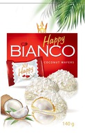 FLIS Happy BIANCO Happy COCONUT WAFERS