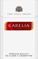 FINEST VIRGINIA TOBACCOS KARELIA RED PREMIUM QUALITY 20 CLASS A CIGARETTES