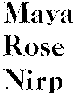Maya Rose Nirp