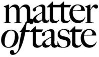 matter of taste