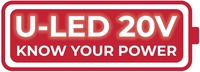 U-LED 20 V KNOW YOUR POWER