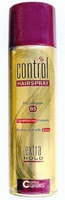 X control HAIRSPRAY Pro-Vitamin B5 Conditioning Formula Brushes out with Ease HOLD Control Cosmetics
