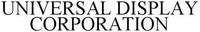 UNIVERSAL DISPLAY CORPORATION