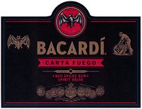 BACARDI CARTA FUEGO