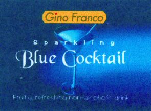 Gino Franco Sparkling Blue Cocktail