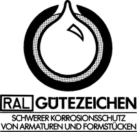 RAL GÜTEZEICHEN SCHWERER KORROSIONSSCHUTZ VON ARMATUREN UND FORMSTÜCKEN