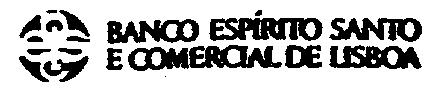 BANCO ESPÍRITO SANTO