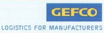 GEFCO LOGISTICS FOR MANUFACTURERS