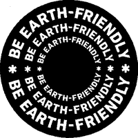 BE EARTH-FRIENDLY