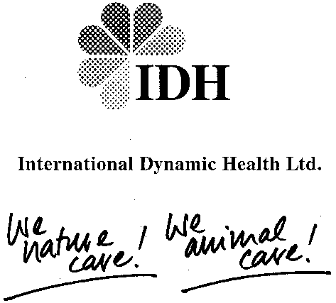 IDH International Dynamic Health Ltd. We nature care! We animal care!