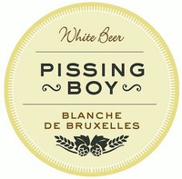 White Beer PISSING BOY BLANCHE DE BRUXELLES