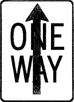 ONE WAY