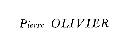 Pierre OLIVIER