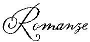 Romanze
