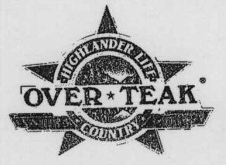 OVER TEAK HIGHLANDER LIFE COUNTRY