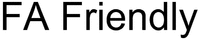FA Friendly