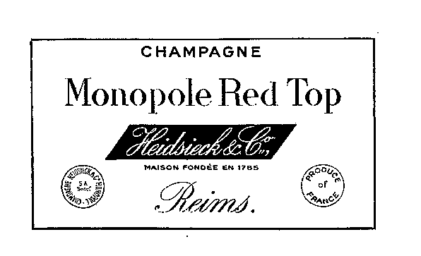 CHAMPAGNE Monopole Red Top Heidsieck & Co
