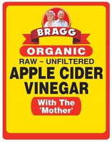 BRAGG ORGANIC RAW ~ UNFILTERED APPLE CIDER VINEGAR With The 'Mother'