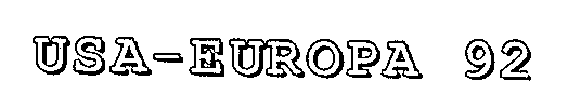 USA-EUROPA 92