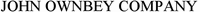 JOHN OWNBEY COMPANY