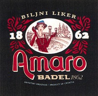 BILJNI LIKER Amaro BADEL 1862