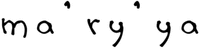 ma'ry'ya