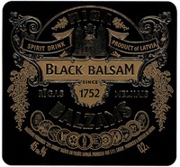 RIGA BLACK BALSAM RIGAS MELNAIS BALZAMS