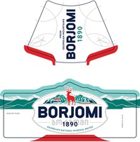 FROM GEORGIAN MOUNTAINS - BORJOMI 1890 - GEORGIAN NATURAL MINERAL WATER