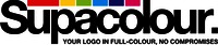 Supacolour. YOUR LOGO IN FULL-COLOUR, NO COMPROMISES
