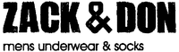 ZACK & DON mens underwear & socks